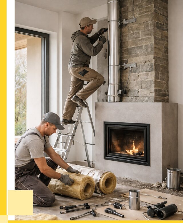 Монтаж дымоходов для каминов в Людинове от 15267 р. ЭриданЛюд