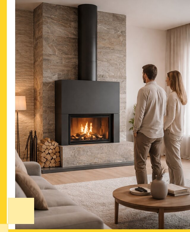 Закрытые камины под ключ в Людинове от 122136 р., ЭриданЛюд