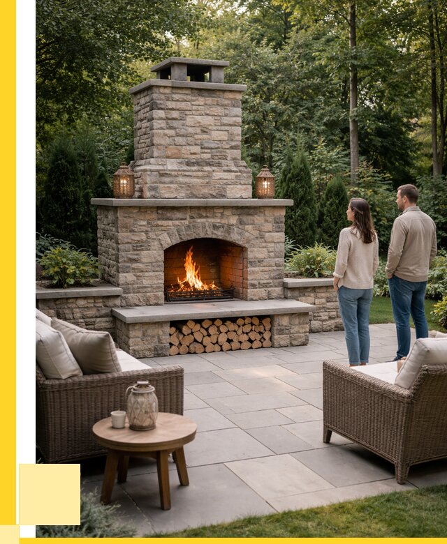 Уличные камины из кирпича в Людинове от 152670 р. | ЭриданЛюд