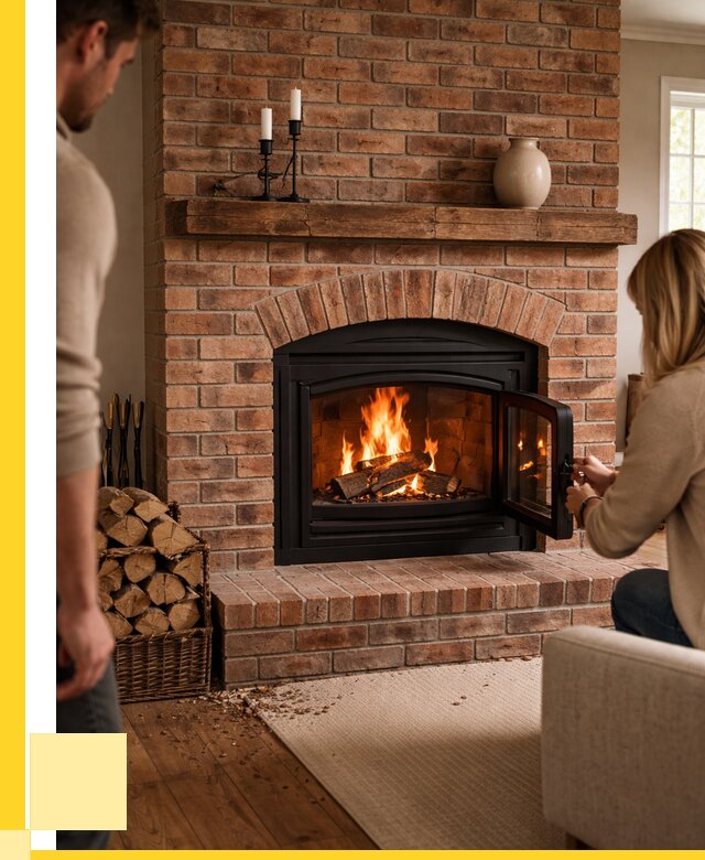 Кирпичные камины под ключ в Людинове от 152670 р. | ЭриданЛюд