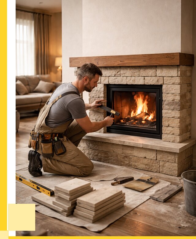 Строительство каминов в Людинове от 152670 р., ЭриданЛюд - под ключ