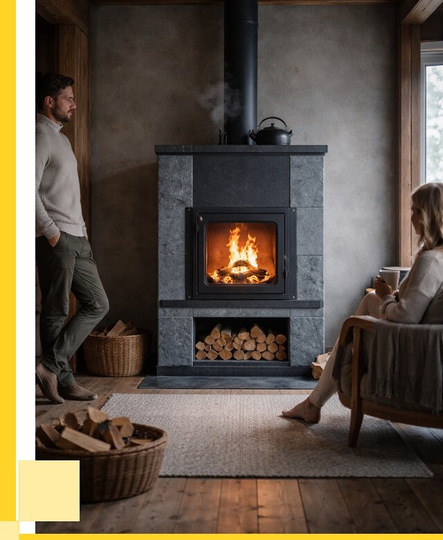 Каминопечи из кирпича в Людинове под ключ от 122136 р., ЭриданЛюд