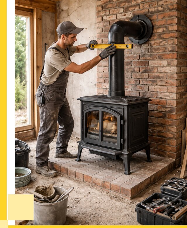 Монтаж печей установка банной печи в Людинове от 15267 р. | ЭриданЛюд