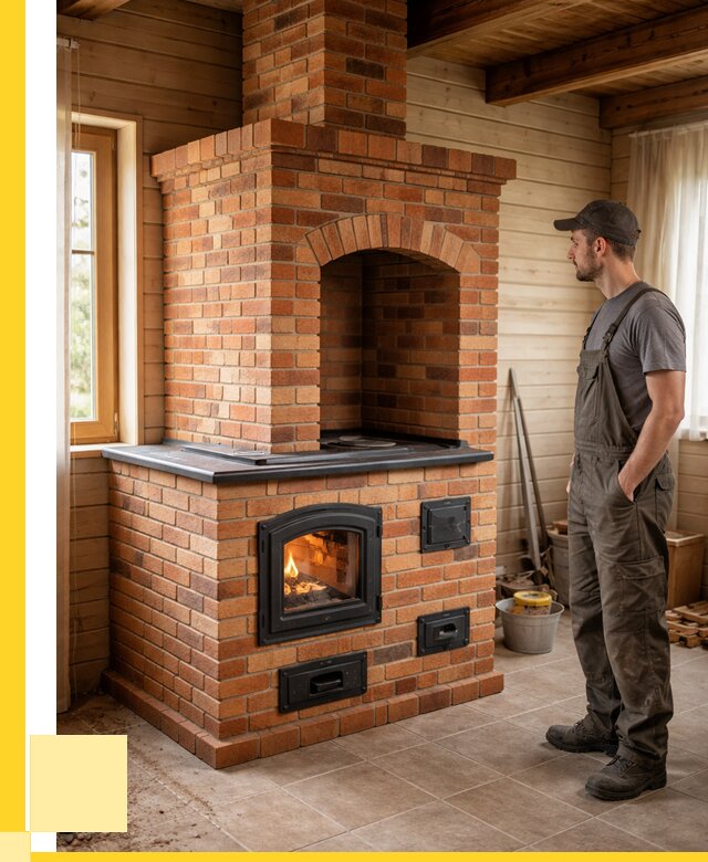 Кирпичные печи в Людинове: купить от 152670 р. | ЭриданЛюд