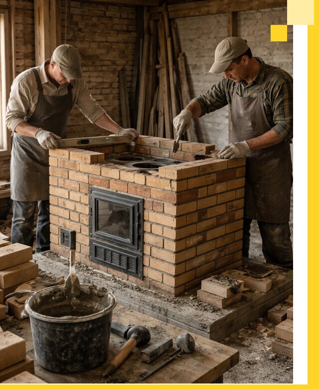 Изготовление и установка варочных печей под ключ в Людинове