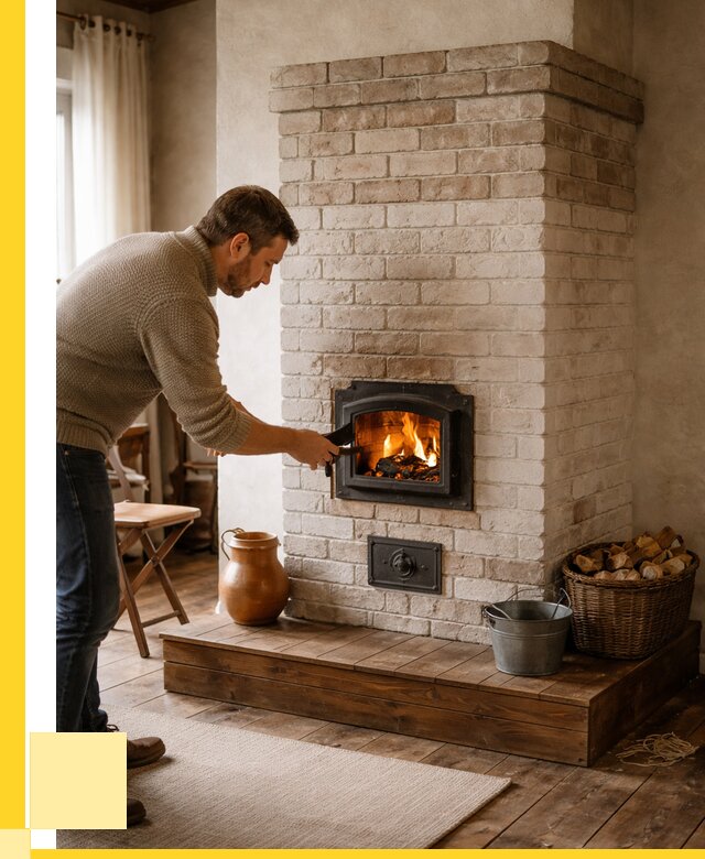 Печь голландка из кирпича в Людинове от 86513 р. | ЭриданЛюд