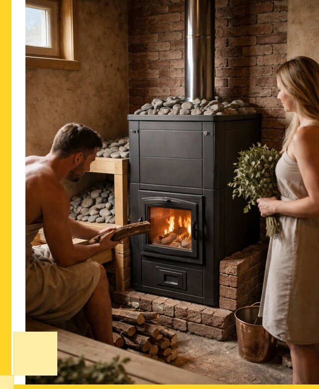 Кирпичная печь для бани на заказ в Людинове от 55979 р. | ЭриданЛюд