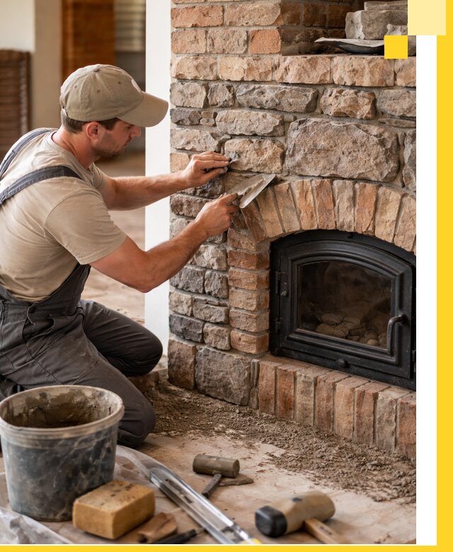 Печи для дома под ключ в Людинове, установка и доставка