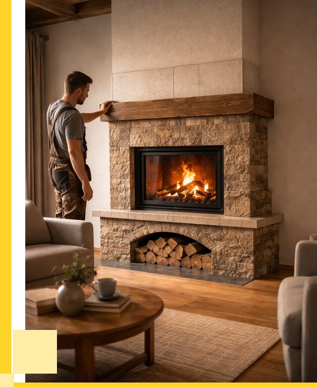 Печи камины для дома под ключ в Людинове от 55979 р. | ЭриданЛюд