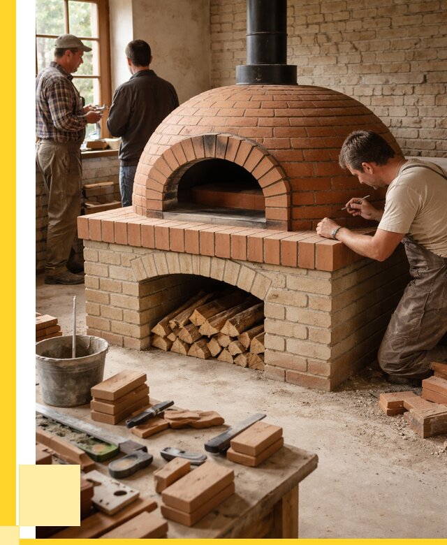 Помпейская печь дровяная для пиццы в Людинове | ЭриданЛюд от 203560 р.