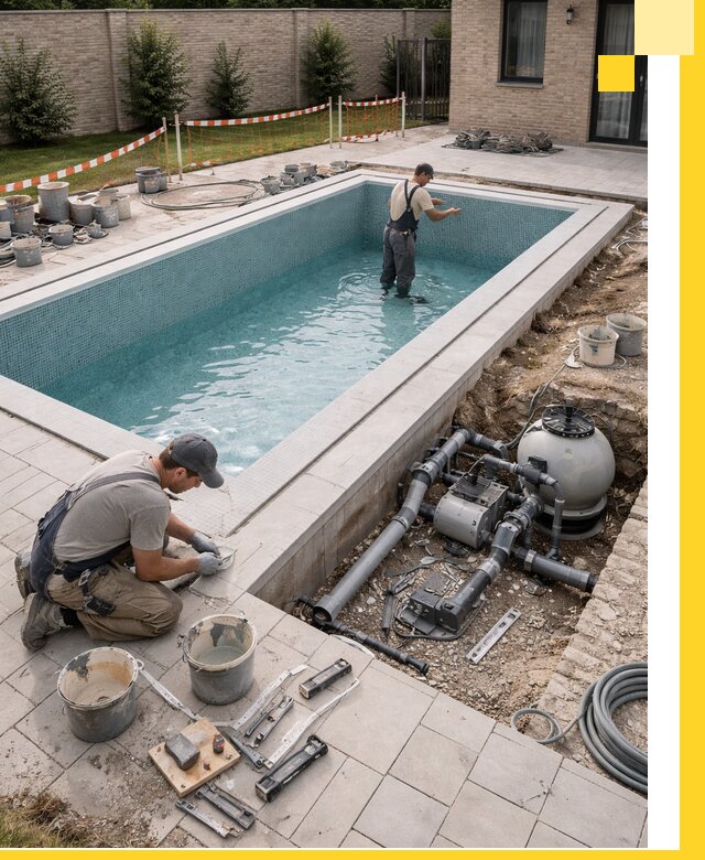 Строительство бассейнов под ключ в Людинове: проекты и монтаж