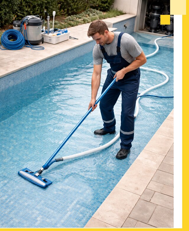 Профессиональная чистка бассейнов и фильтров в Людинове под ключ