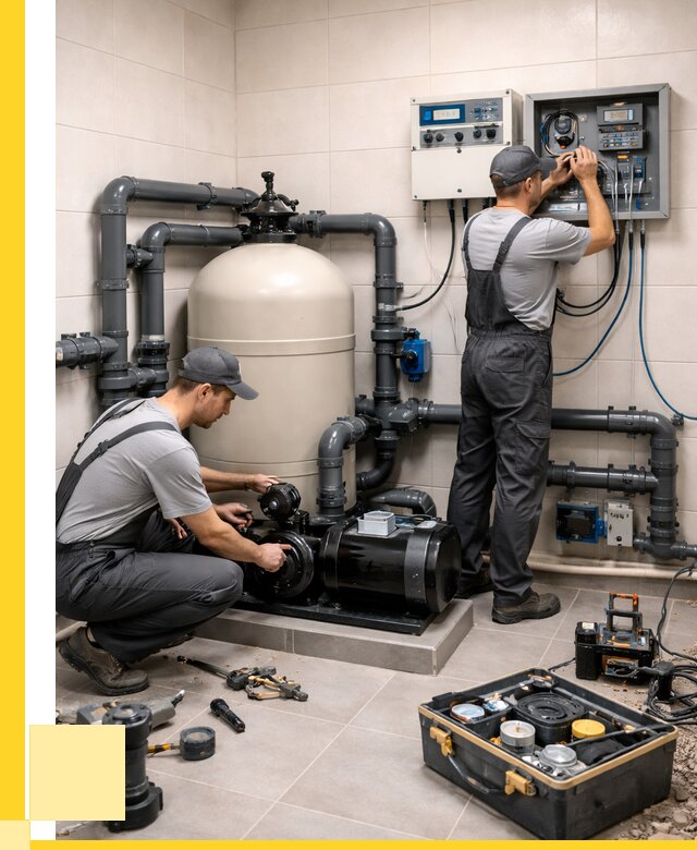 Монтаж оборудования для бассейнов в Людинове от 40712 р. | ЭриданЛюд