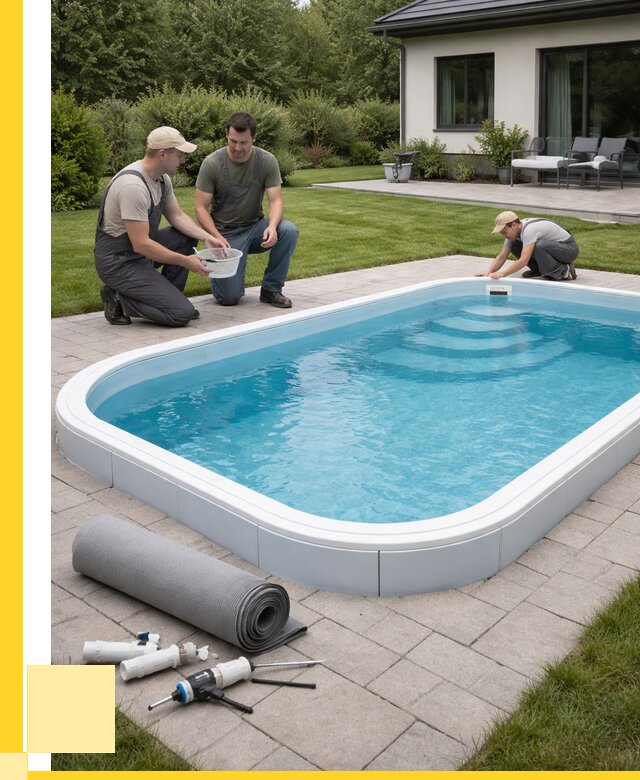 Пластиковый бассейн купить в Людинове от 254450 р., ЭриданЛюд