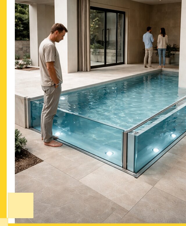 Стеклянные бассейны в Людинове от 1221360 р. | ЭриданЛюд — мозаика