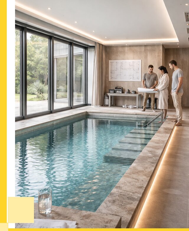 Закрытые бассейны под ключ в Людинове от 2544500 р. | ЭриданЛюд