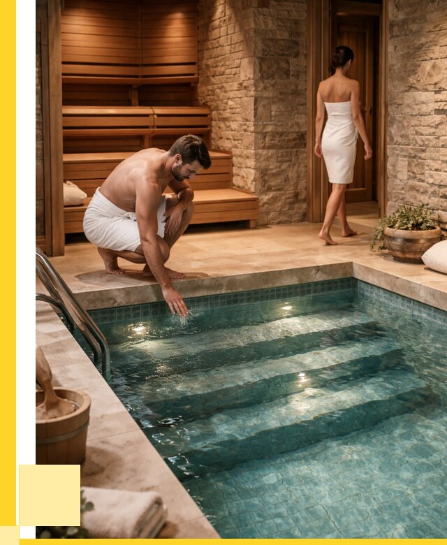 Сауна с бассейном под ключ в Людинове от 122136 р., ЭриданЛюд