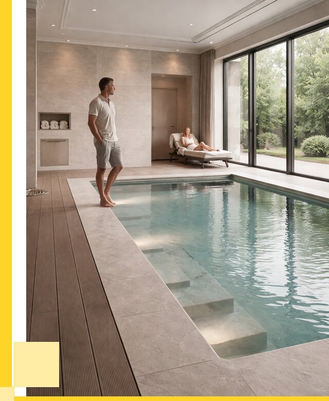 Бассейны в коттедже под ключ в Людинове от 1221360 р. | ЭриданЛюд