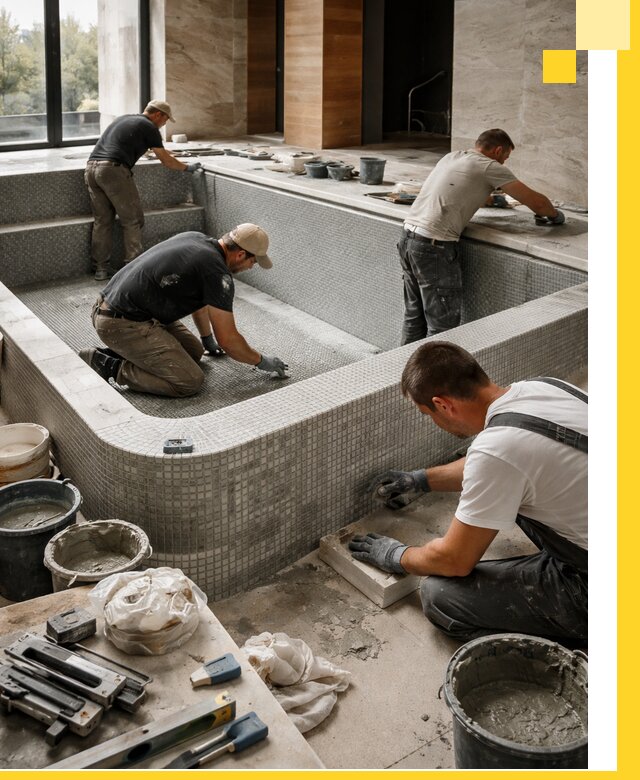 Строительство и установка СПА бассейнов под ключ в Людинове