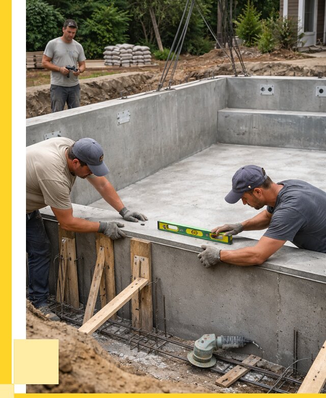 Монтаж чаши бассейна в Людинове под ключ от 254450 р., ЭриданЛюд