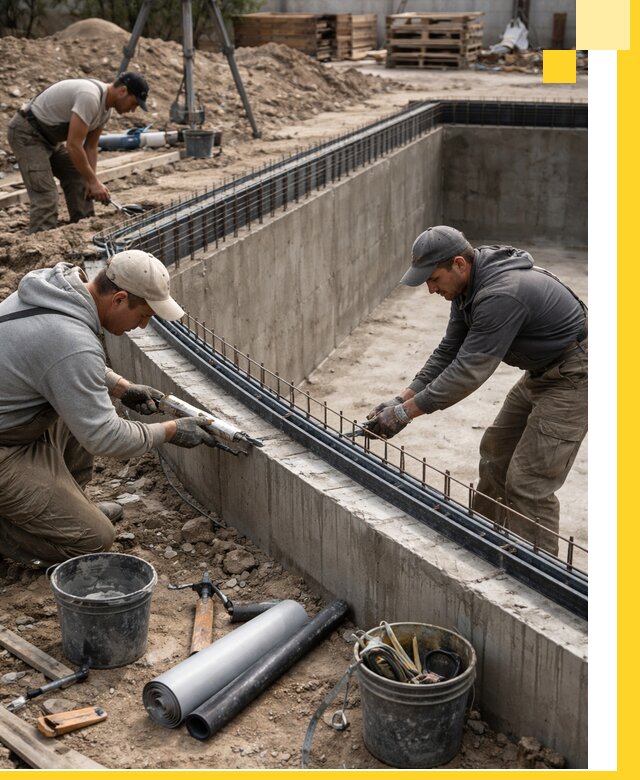 Качественный монтаж чаши бассейна в Людинове под ключ с гарантией