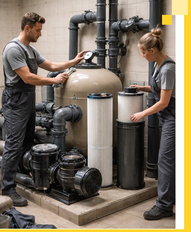 Фильтры и системы фильтрации для бассейнов в Людинове