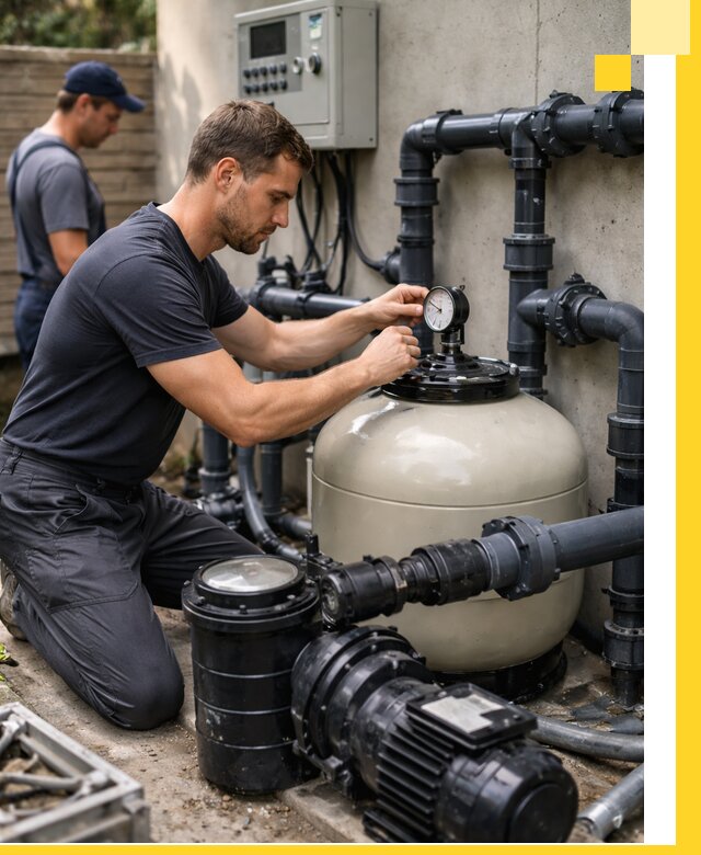 Поставка и монтаж фильтровального оборудования для бассейнов в Людинове