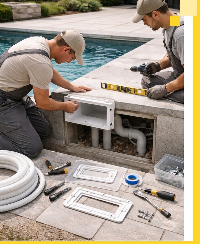 Поставка и установка скиммеров для бассейнов в Людинове