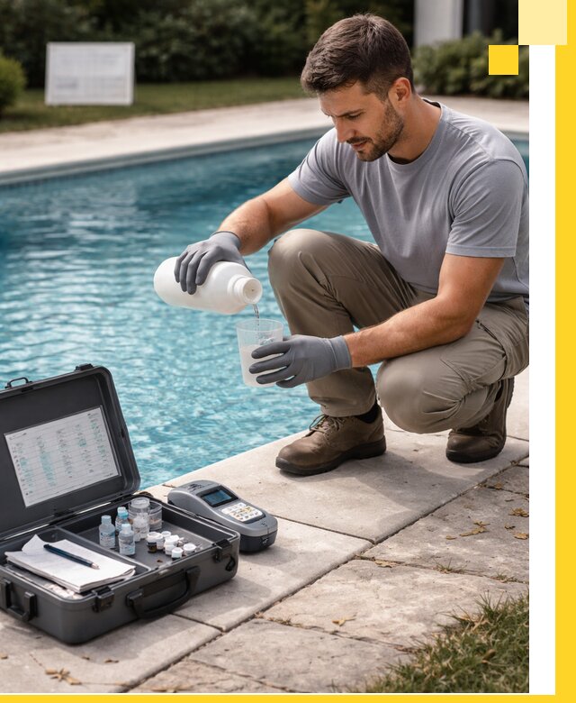 Профессиональная дезинфекция воды в бассейне в Людинове