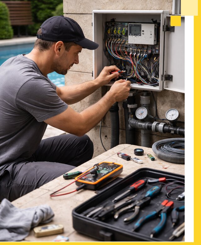 Комплексная автоматика для бассейнов в Людинове: управление и очистка