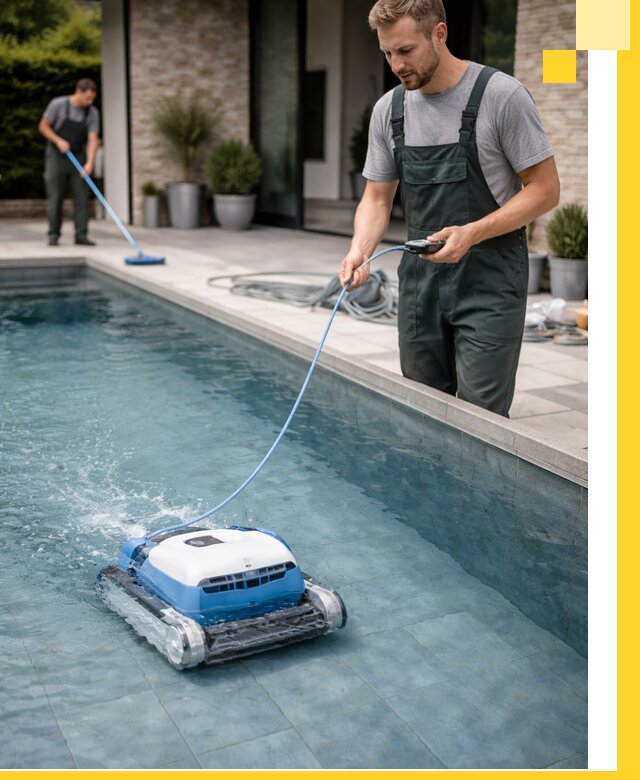 Роботы пылесосы для бассейнов в Людинове, продажа и обслуживание