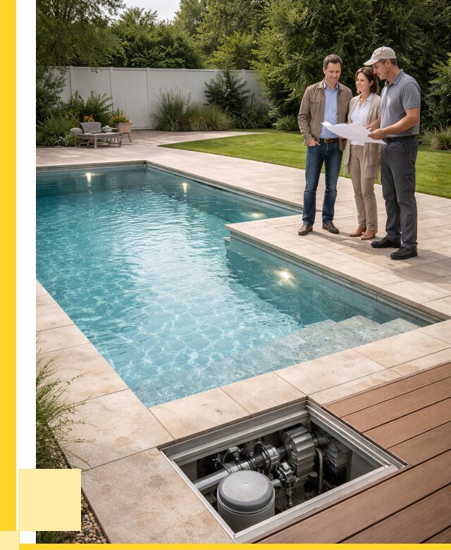 Плавательные бассейны под ключ в Людинове от 814240 р., ЭриданЛюд