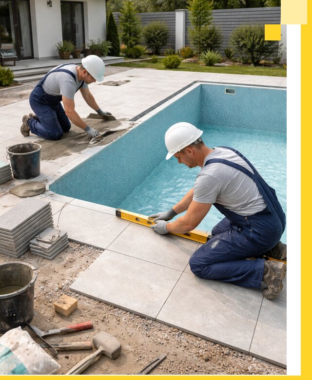 Строительство и монтаж плавательных бассейнов под ключ в Людинове