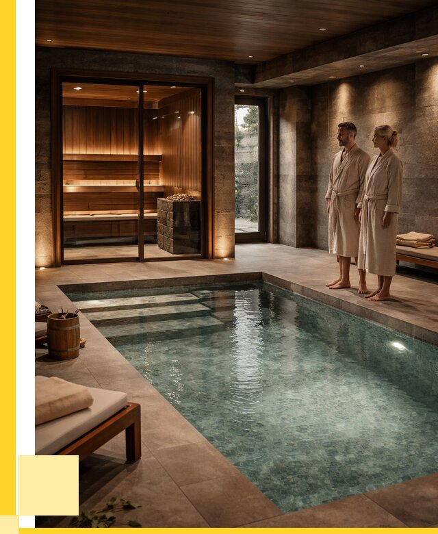 Сауна с большим бассейном в Людинове от 1221360 р. ЭриданЛюд