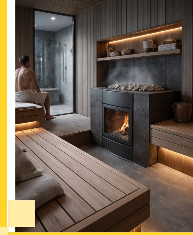 Проект сауны в частном доме в Людинове от 35623 р. | ЭриданЛюд