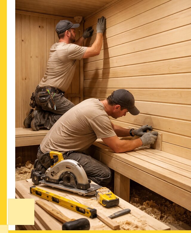 Обшивка саун вагонкой в Людинове от 2545 р. | ЭриданЛюд