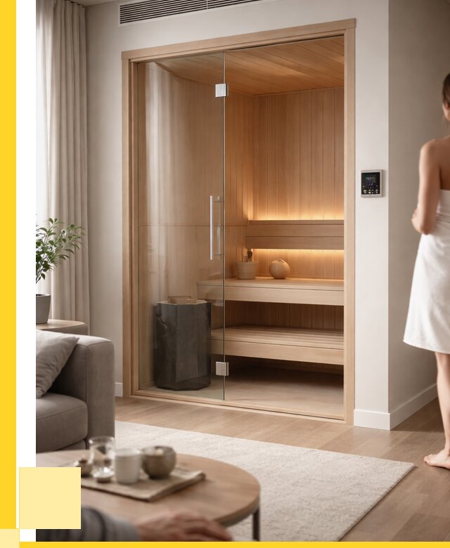 Сауна в квартире под ключ в Людинове от 122136 р. ЭриданЛюд