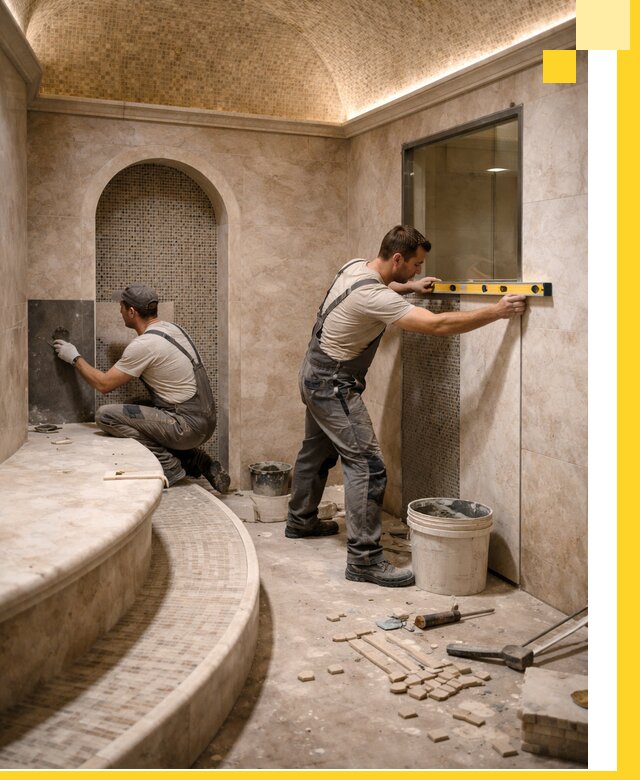 Проектирование и строительство саун с хамамом под ключ в Людинове