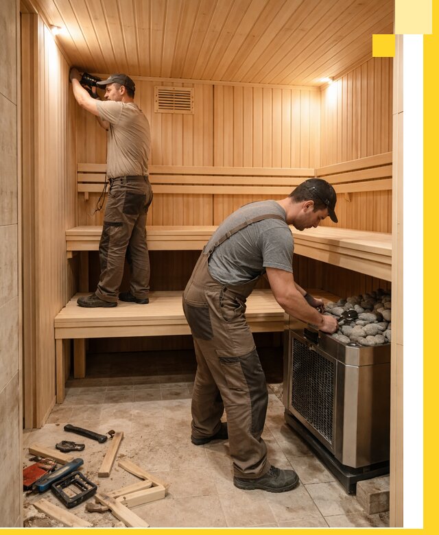 Купить сауну под ключ в Людинове с монтажом и гарантией