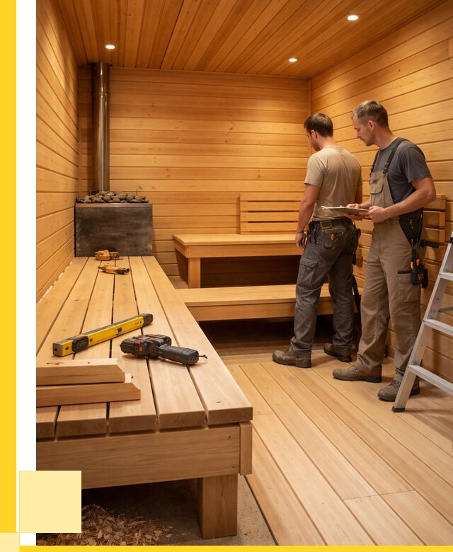 Отделка бань и саун в Людинове по цене от 4580 р. | ЭриданЛюд