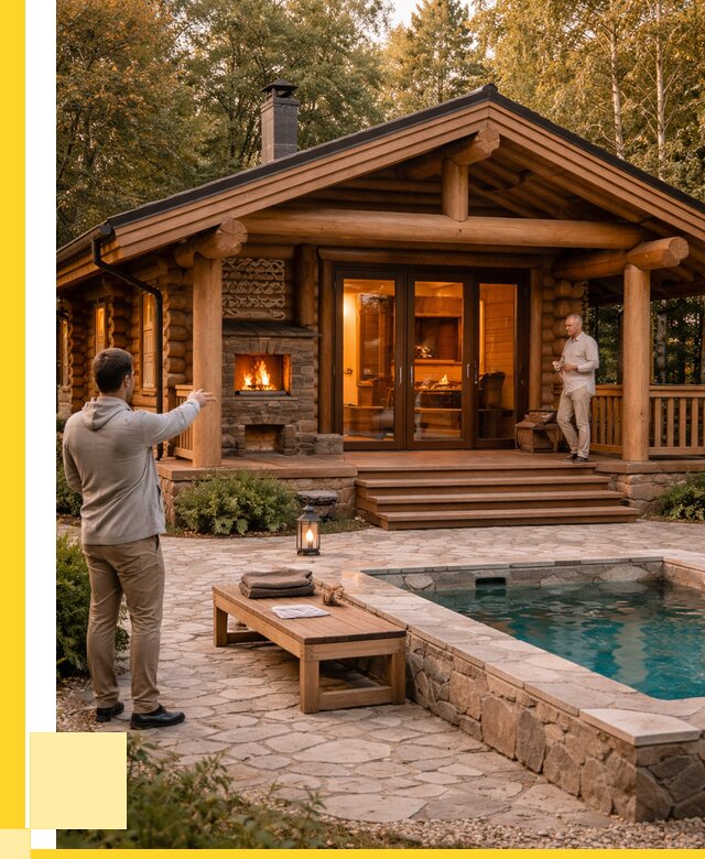 Проекты бань и хамам в Людинове от 25445 р. | ЭриданЛюд