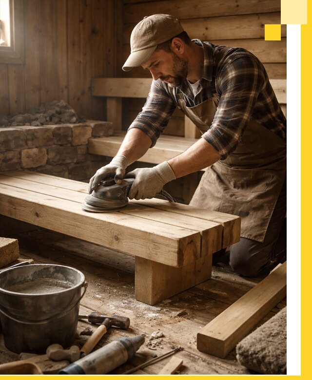 Ремонт бань под ключ в Людинове с гарантией качества и сроков