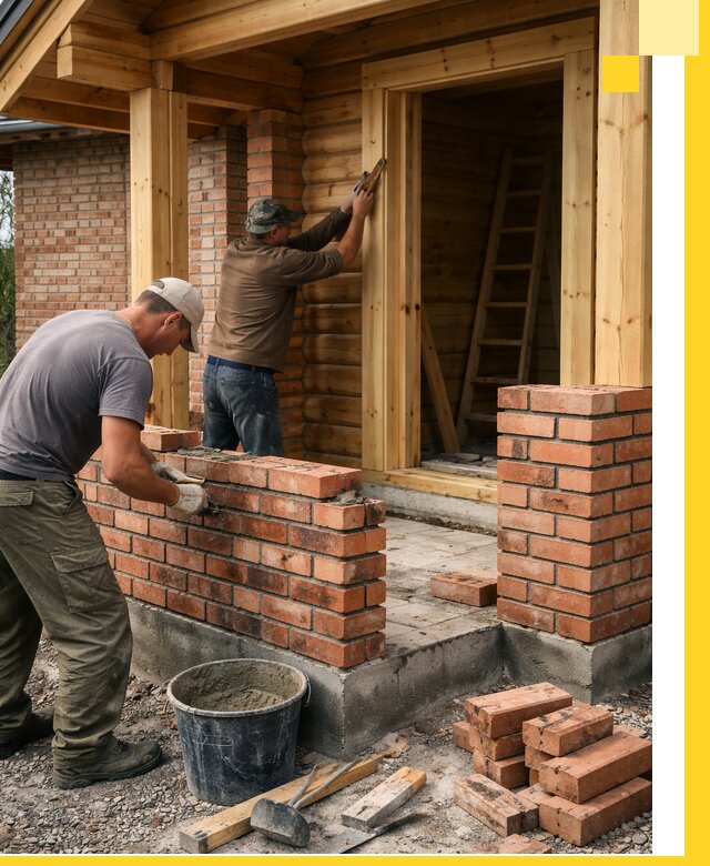 Строительство кирпичных бань под ключ в Людинове с гарантией качества