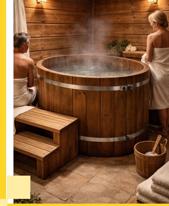 Бани с купелью под ключ в Людинове от 458010 р. | ЭриданЛюд