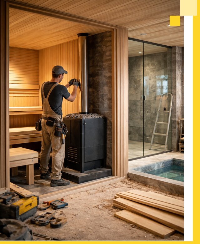 Полное строительство банных комплексов под ключ в Людинове