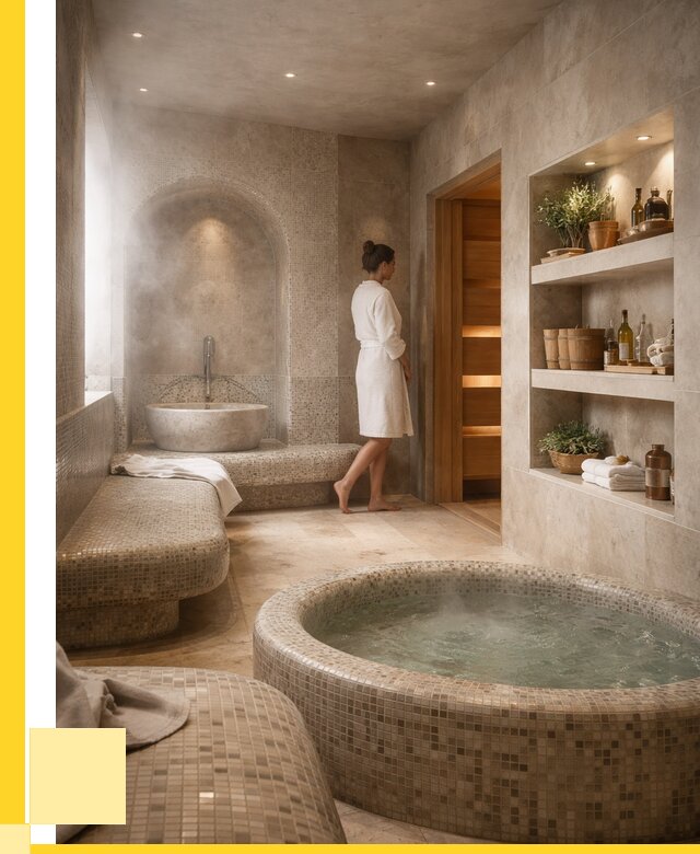 Строительство бани с хамамом в Людинове от 763350 р. | ЭриданЛюд