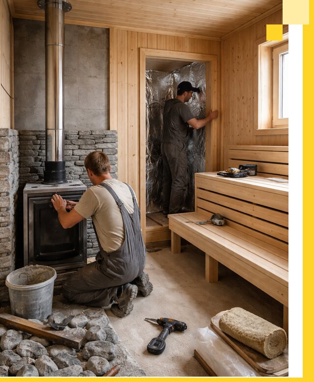 Строительство и изготовление бань под ключ в Людинове