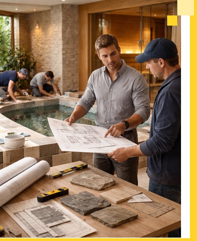 Проектирование SPA зон под ключ в Людинове с инженерией